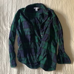 Old Navy flannel - size M